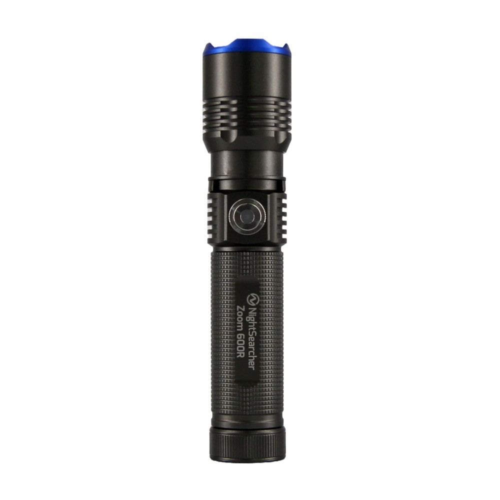 Nightsearcher Zoom 600R Rechargeable Security Torch Light