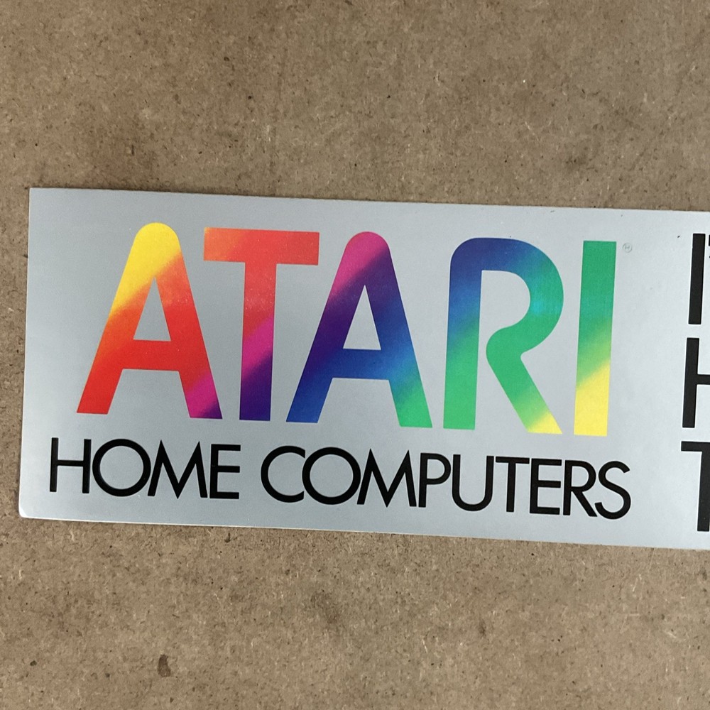 Atari Home Computer Bumper Sticker