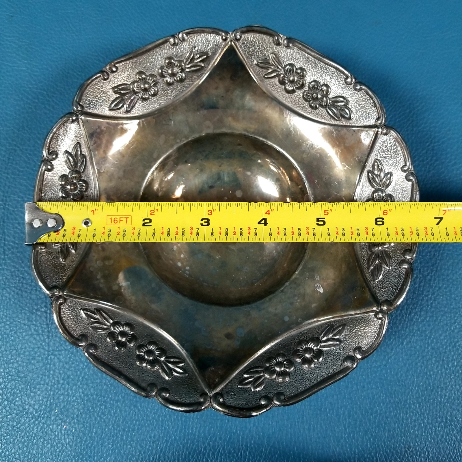 3pc Set of Vintage Studio Silversmiths Silver Plated Trinket Serving Dishes