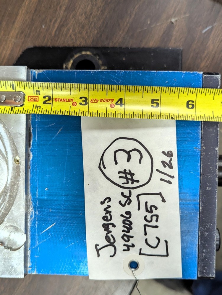 6" Self-Centering Ball Lock® Production Vise Jergens 49406SC WORKING PULL [#3]