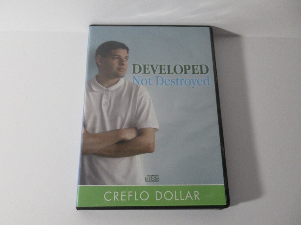Creflo Dollar - Developed Not Destroyed   (2 Message CD Series)  2 Disc Set