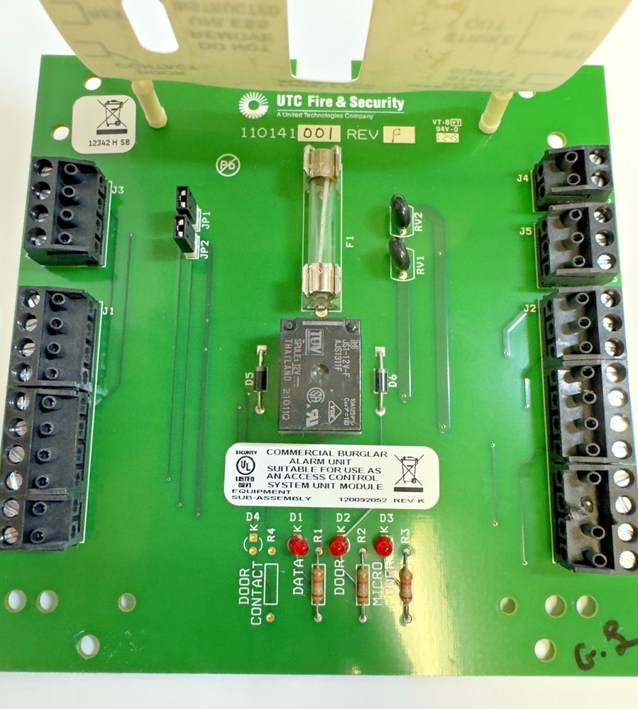 GE Security M/R-J BOX Board 11014100 Keyless Access Control Module