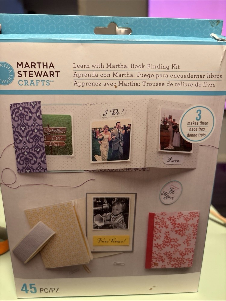 martha stewart craft kit: book binding kit