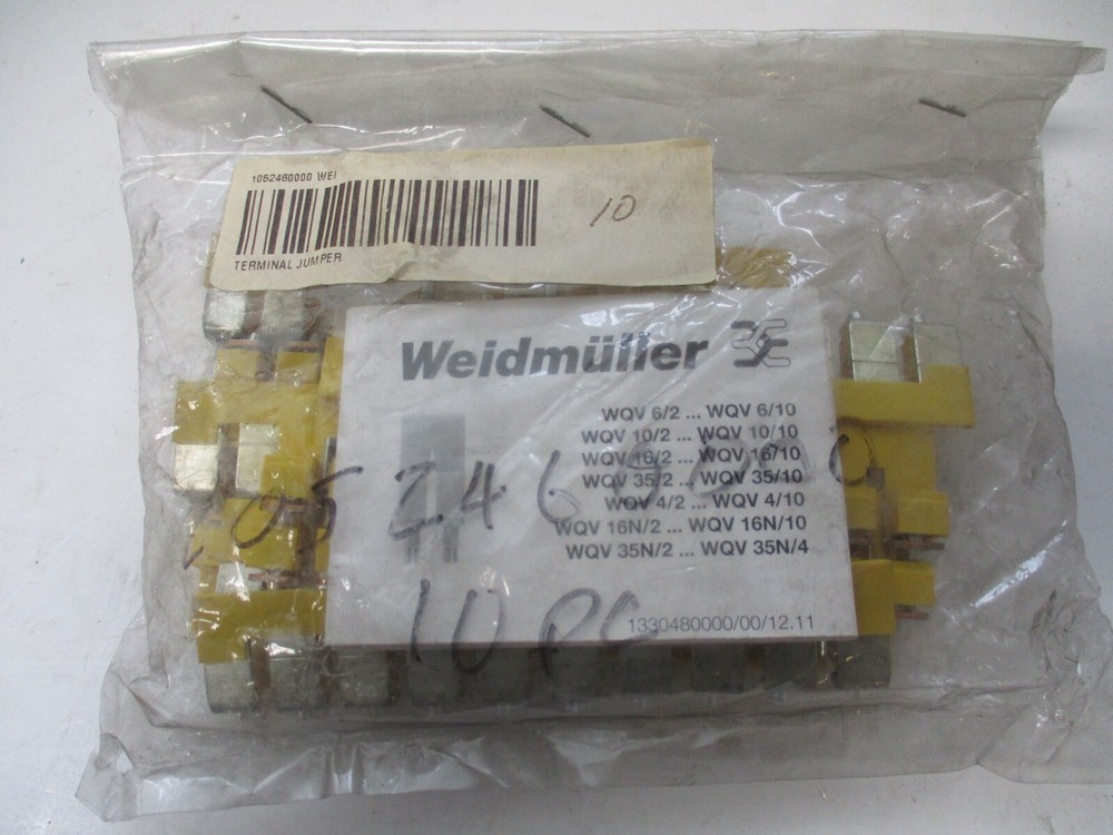 WEIDMULLER 1052460000 WEI 10 JUMPER TERMINAL
