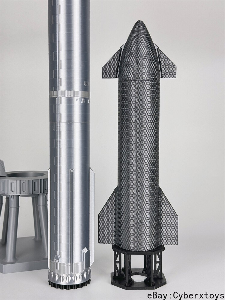 1:200 SpaceX Starship Super Heavy Booster Rocket Model