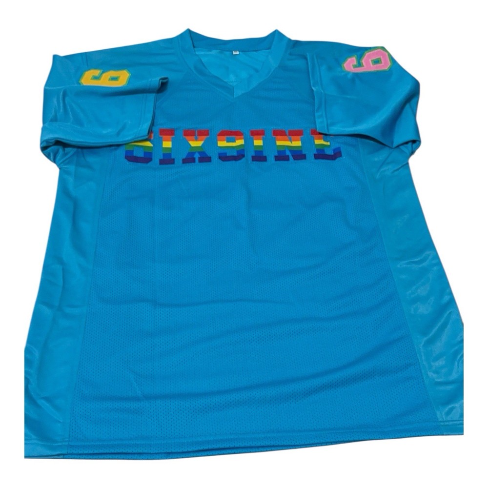 Tekashi 6ix9ine Autographed Signed Football Jersey (Beckett Witness Certified)