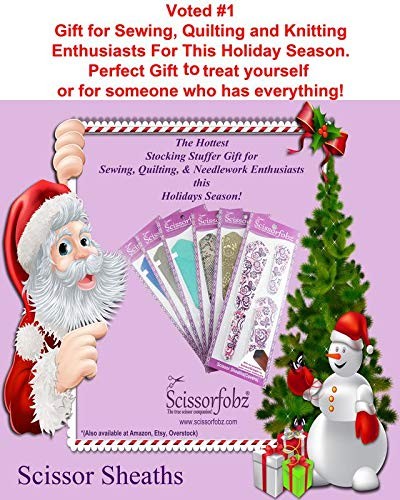 Designer Scissors Sheaths Shears Protective Covers-4 pcs Assorted Size Value ...