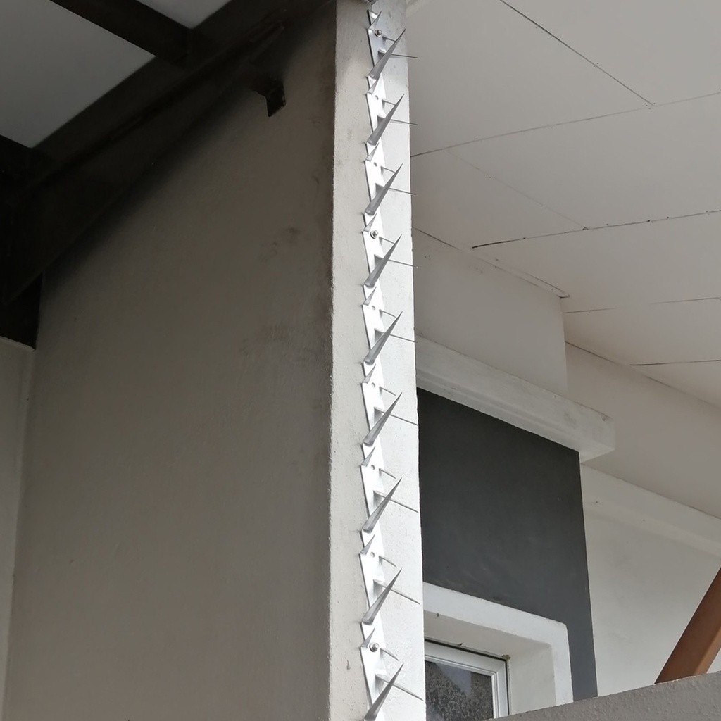 5 PCS Stainless Steel Security Wall Anti Climb Fencing Spikes [Express Shipping]