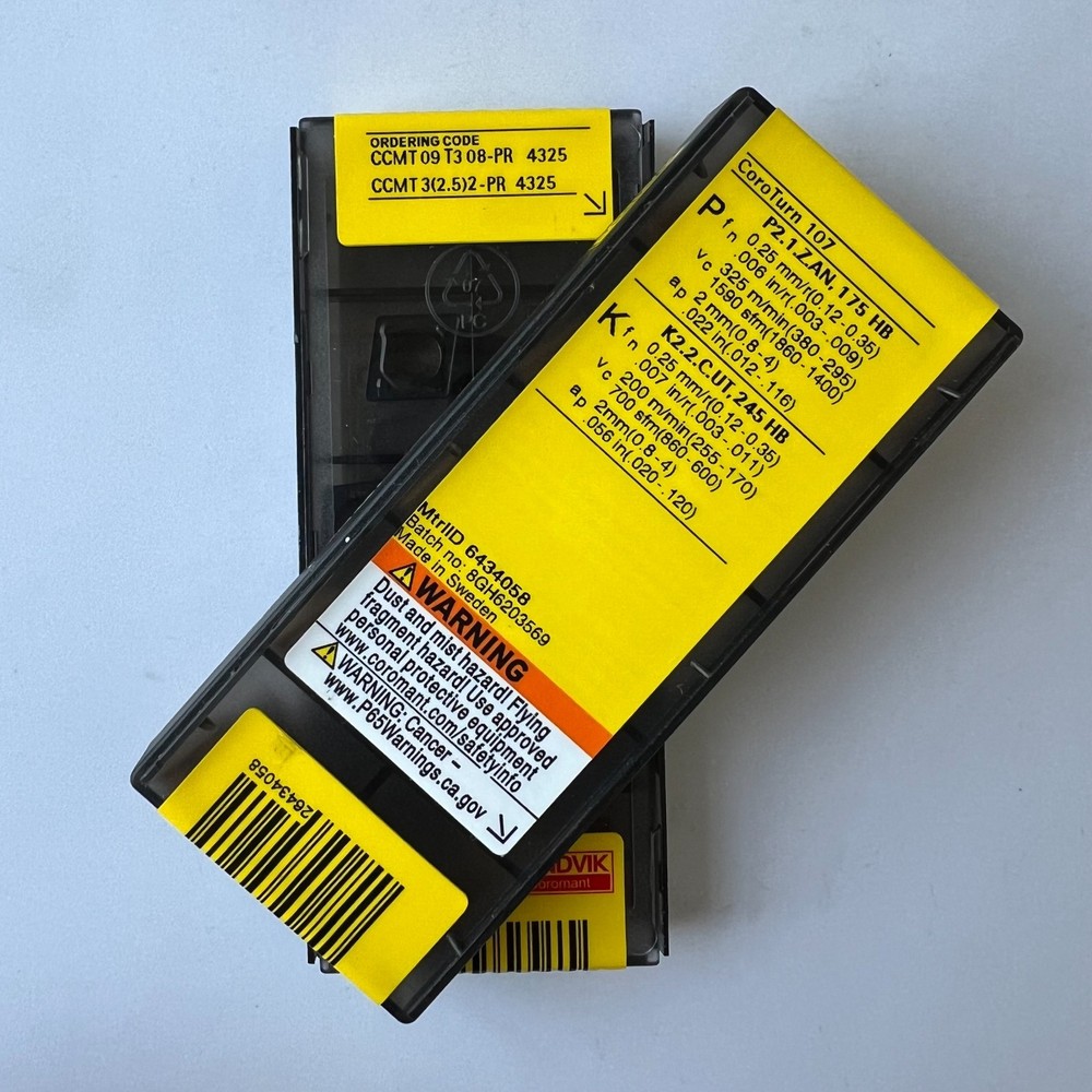 10Pcs/BOX Sandvik CCMT09T308-PR 4325