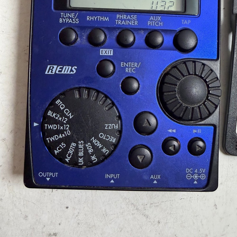 Korg ToneWorks Pandora PX4 Blue Compact Guitar Bass Multi-Effects Processor