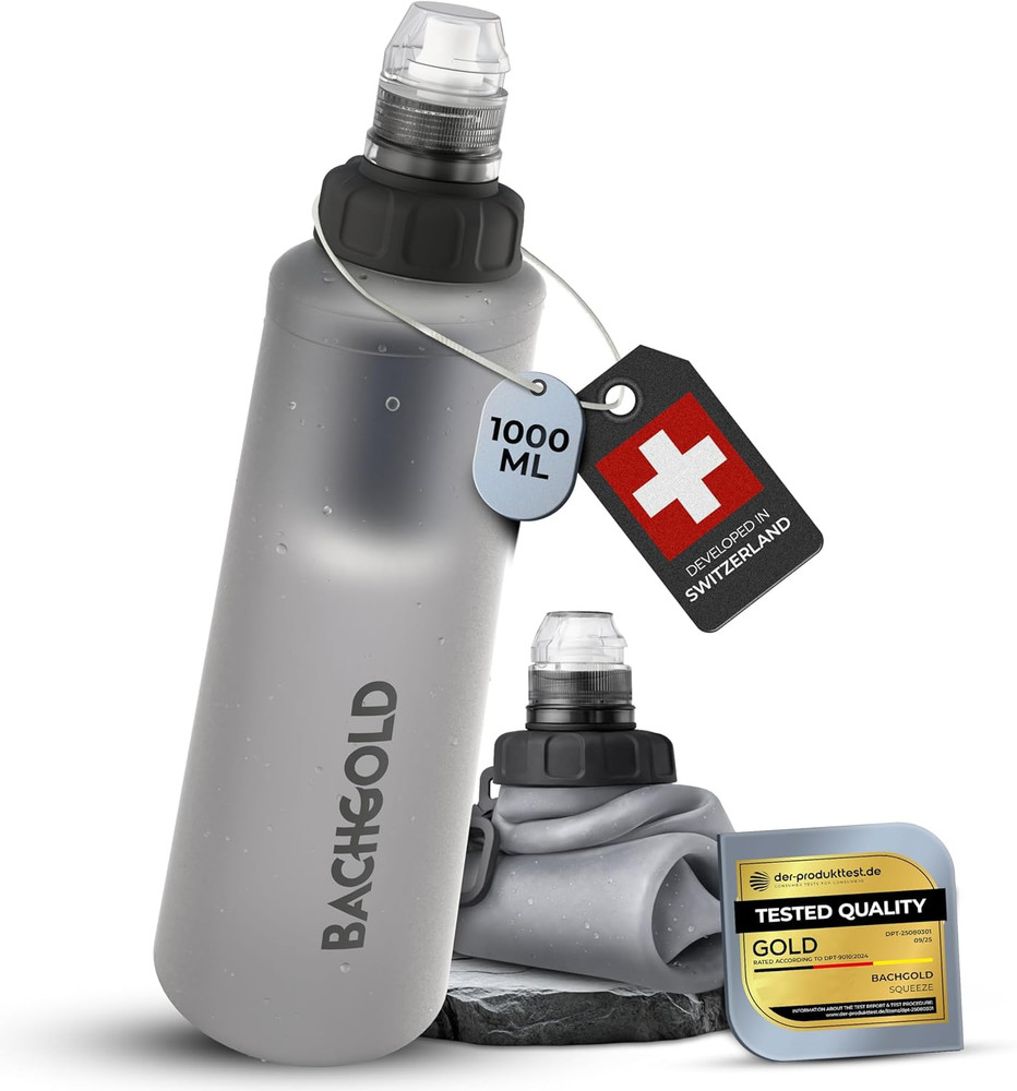 Water Filter Camping –  Squeeze Foldable Squeeze Bottle | Ultralight Backpacking
