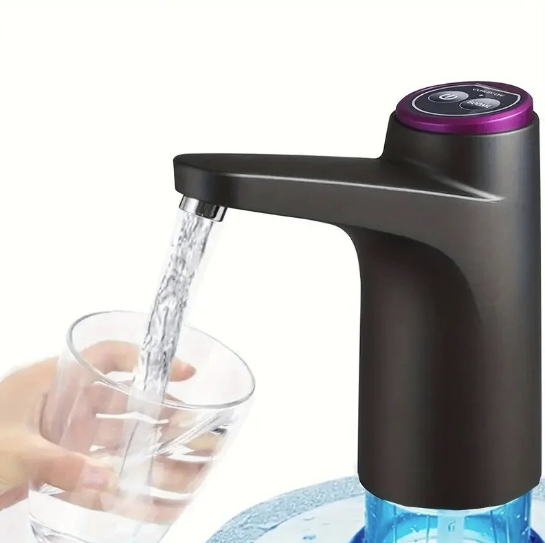 1pc USB Electric Water Dispenser Pump: Portable 5-Gallon Automatic Bottle Pump
