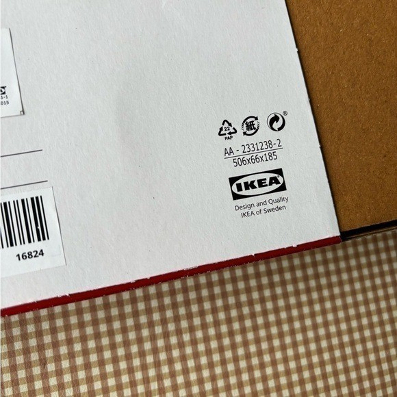 IKEA VINTERFINT Decoration Christmas tree shaped pine/white. NEW