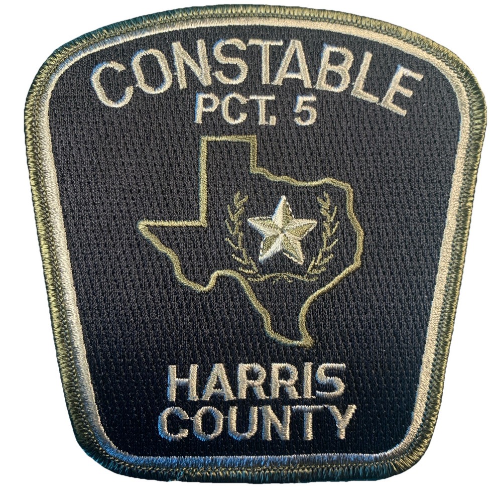 TX Harris County Texas Pct. 5 Constable Shoulder Patch 8H