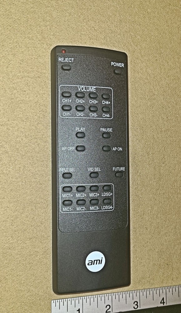 AMI internet jukebox wireless hand held remote control - New