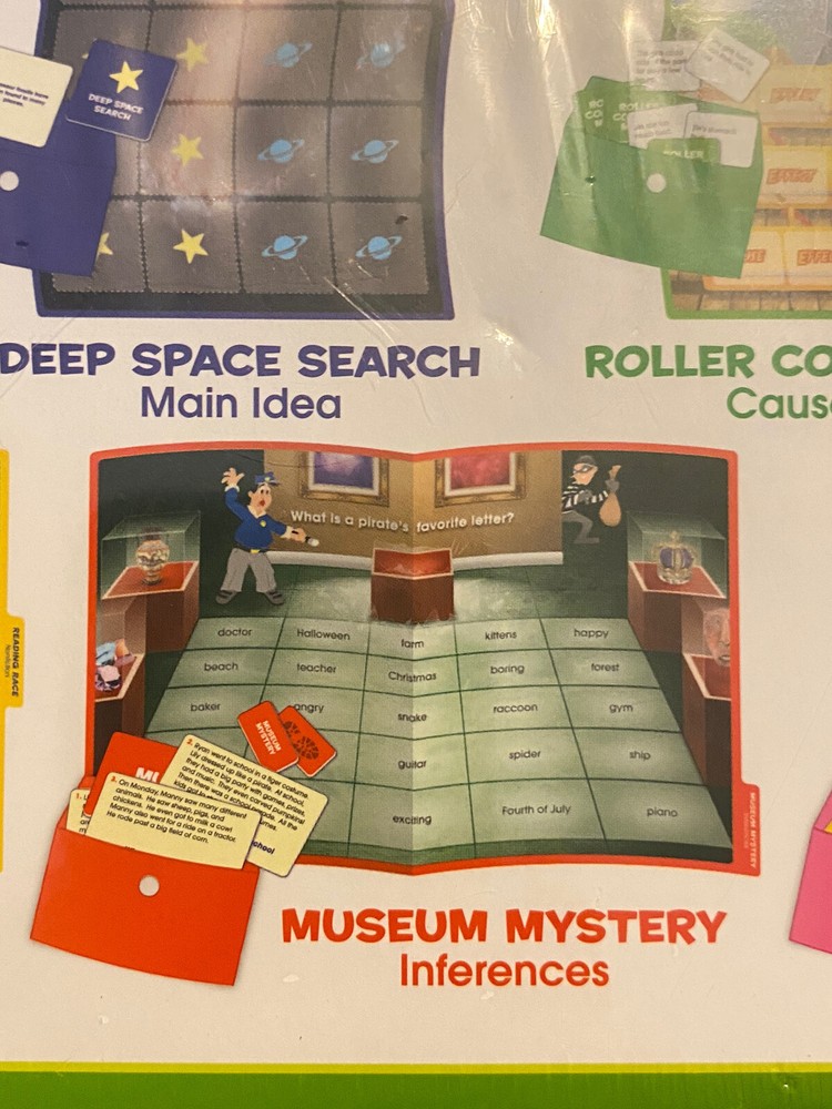 New Lakeshore Reading Comprehension Elementary Folder Games Plus Orda Math Bingo