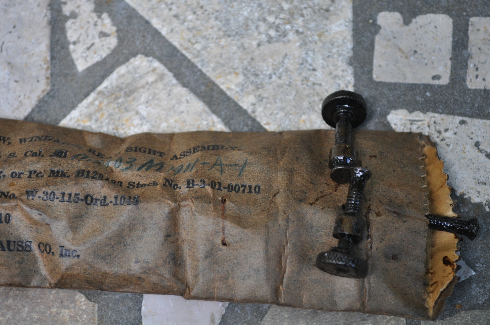 Springfield 1903 rear sight windage knob, NOS. One knob only.