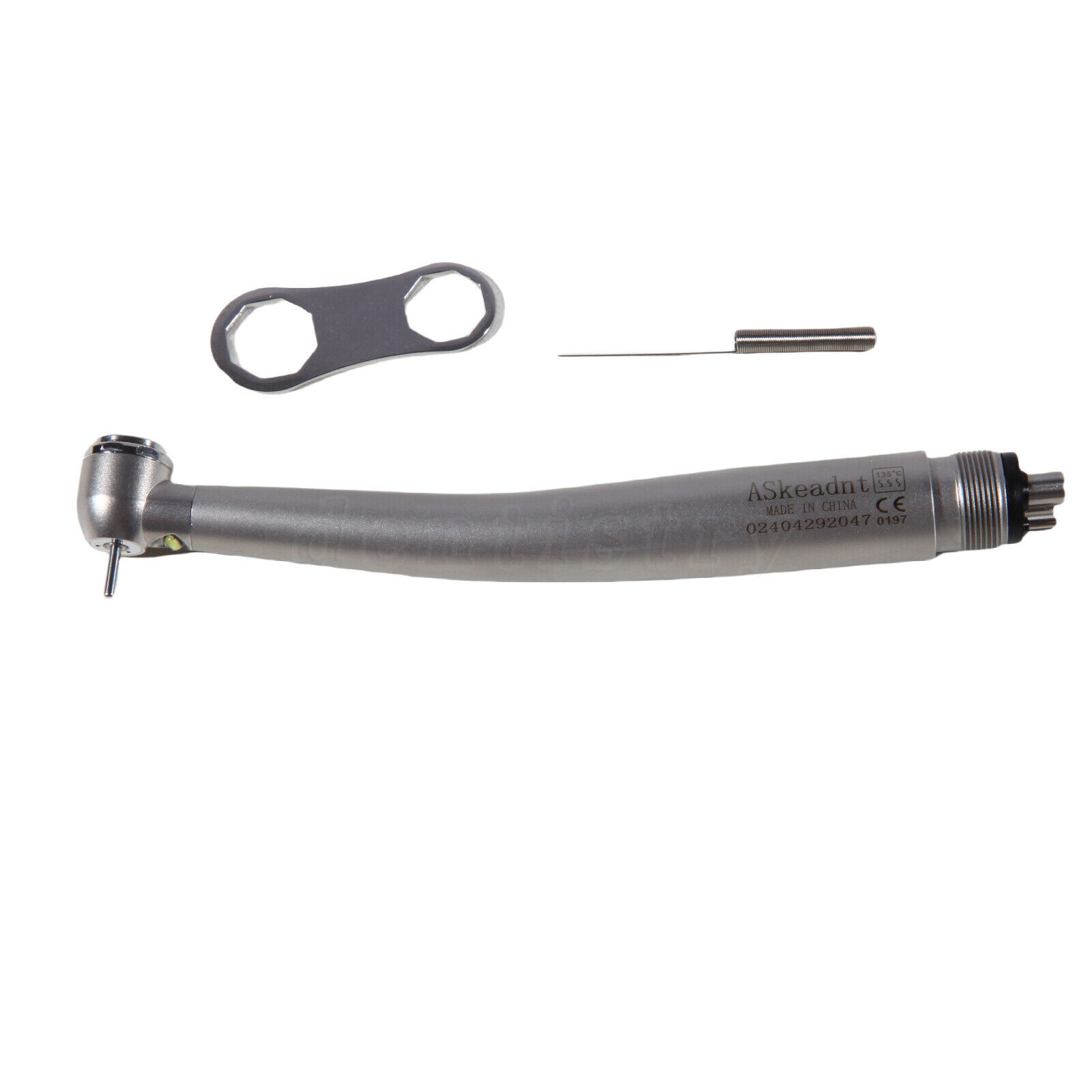 Pieza de mano alta velocidad de fibra óptica LED dental estilo NSK 4 agujeros