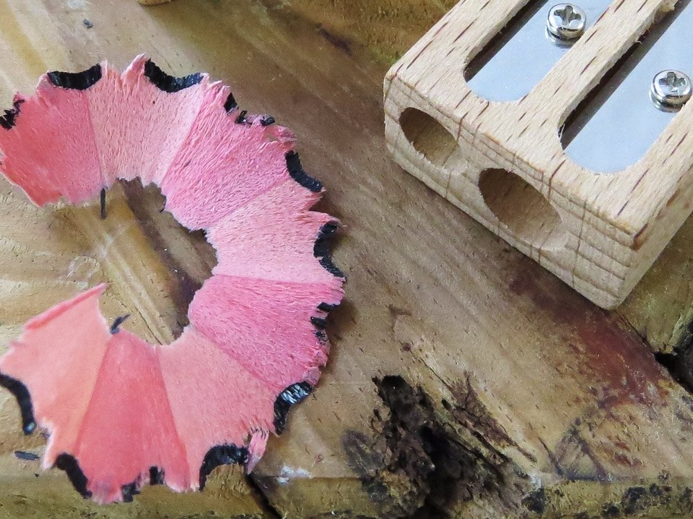 Koala Tools | Double Pencil Sharpener (Small & Large Hole) - for Regular Wood