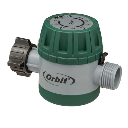 Mechanical Water Timer for Lawn & Garden - Automatic Irrigation System, 62034