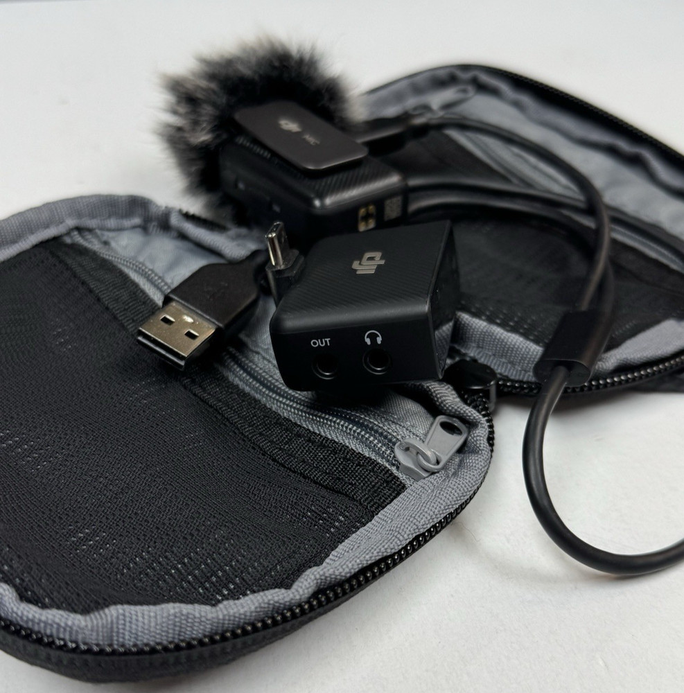 DJI Mic Wireless Microphone System and Digital Audio Recorder