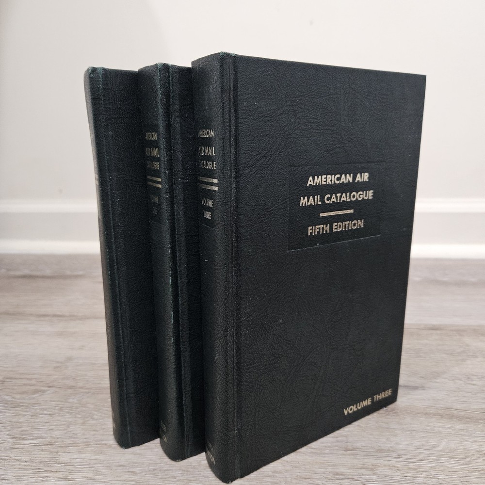 American Air Mail Catalogue 5th Edition Volumes 1, 2, 3