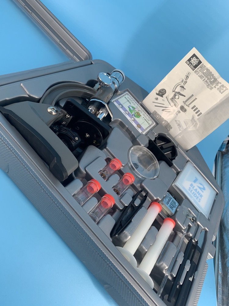 Microscope w/ Projector 3 Function 42x 25x 8x Homeschool Science