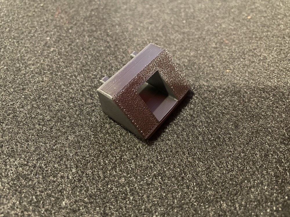 Carby support bracket 3D print mount for GameCube