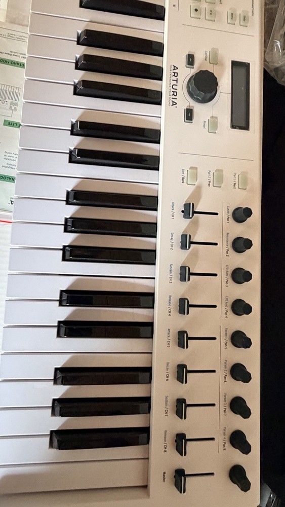 Arturia KeyLab 49 Essential 49 Key MIDI Controller Keyboard White
