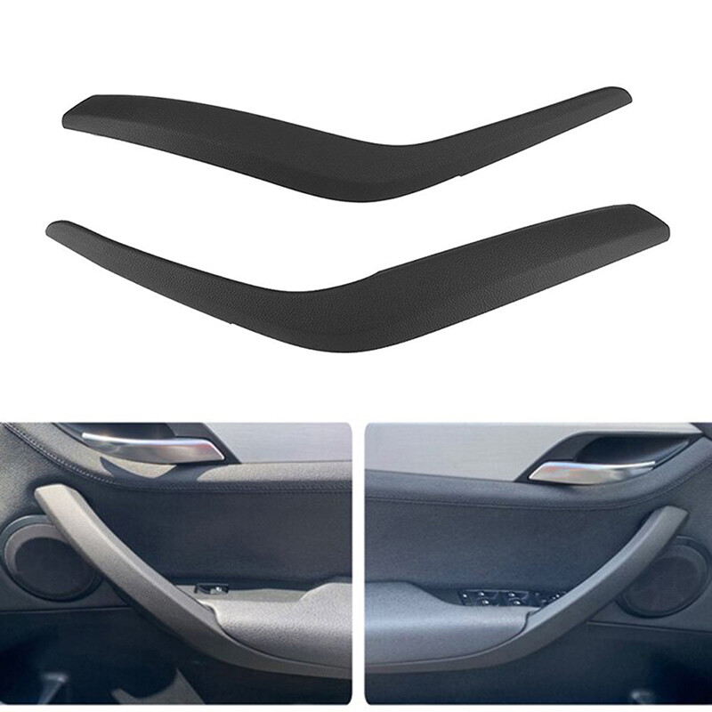Inner Door Handle Pull Panel Trim For BMW X1 E84 2009-2015 Left & Right Black