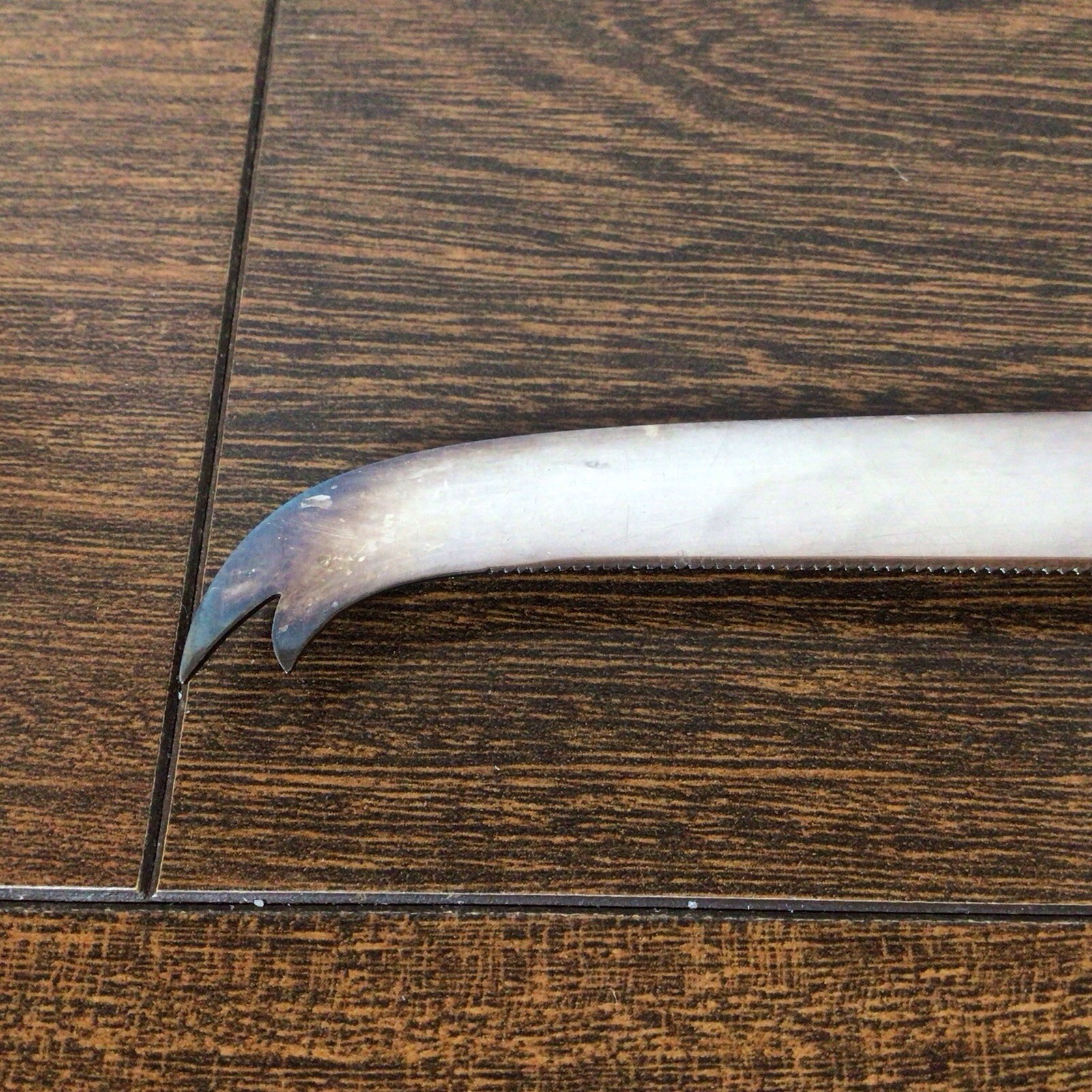 Florida Alligator In God We Trust Sterling Silver Grapefruit Cheese Knife