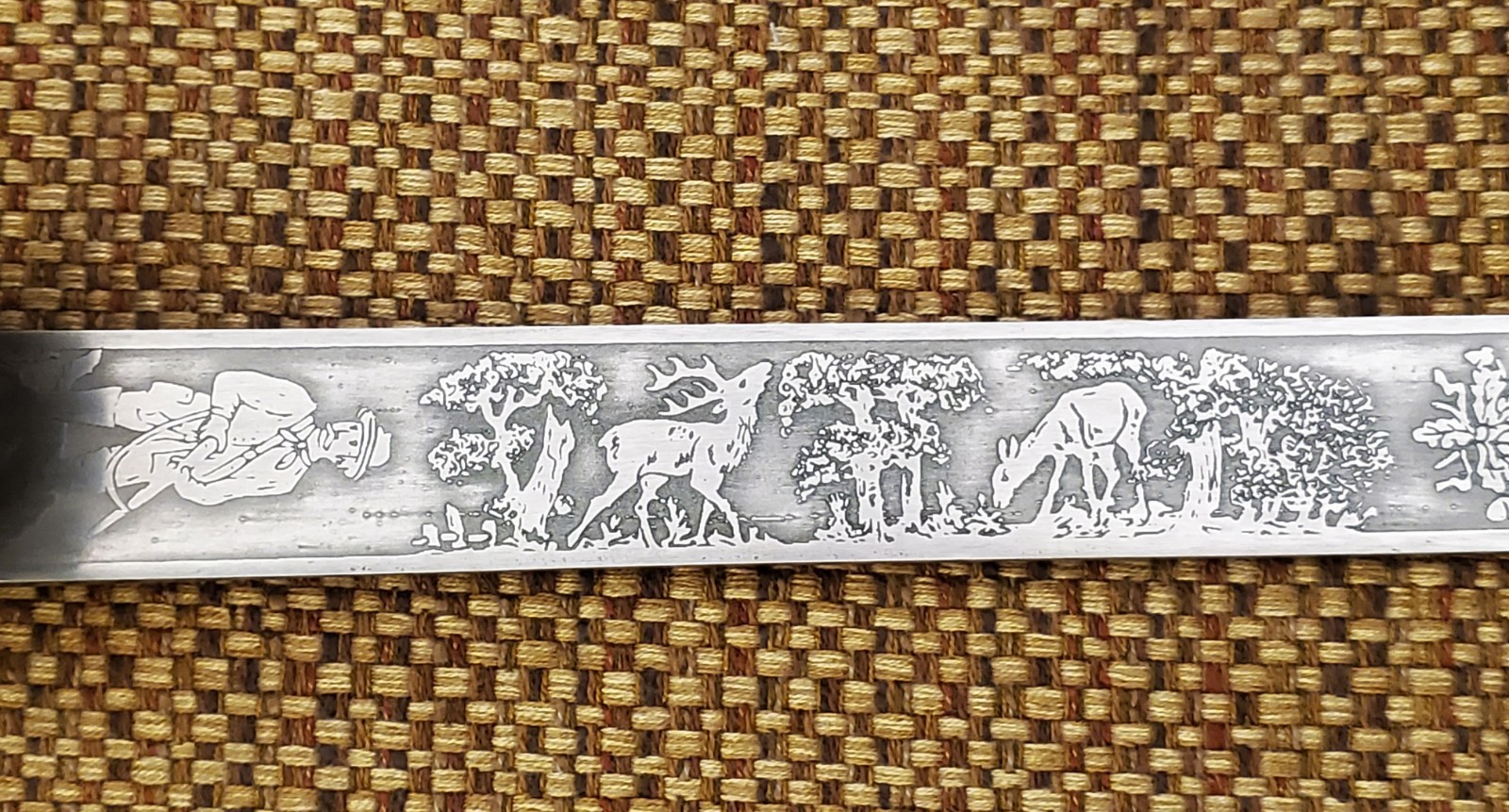 German Weyersberg & Co Solingen Hirschfanger Hunting Dagger"Gott Mit Uns" c.1900