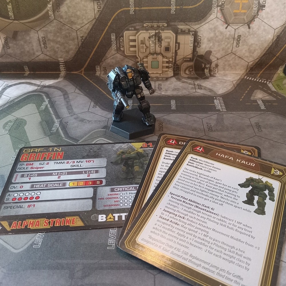 Battletech, Custom Painted, Griffin