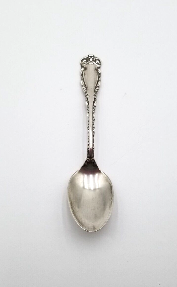 1894 Reed & Barton Silverplate Teaspoon - Rex Pattern ~ oA1-3b