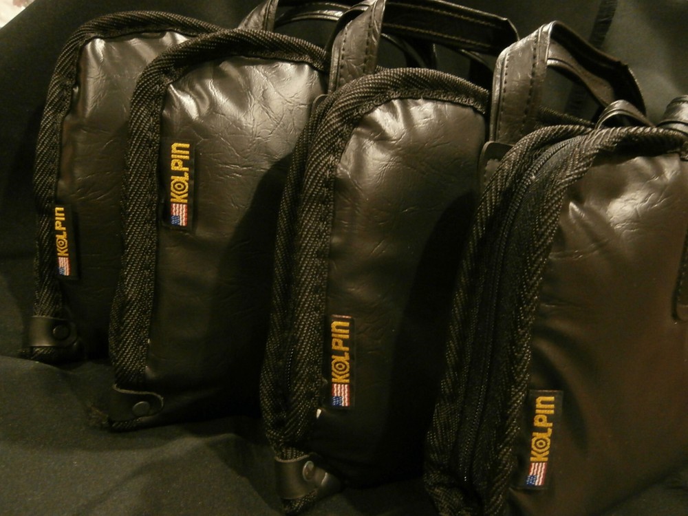 KOLPIN PISTOL CASE WITH TWO POCKETS PLUS CENTER SECTION