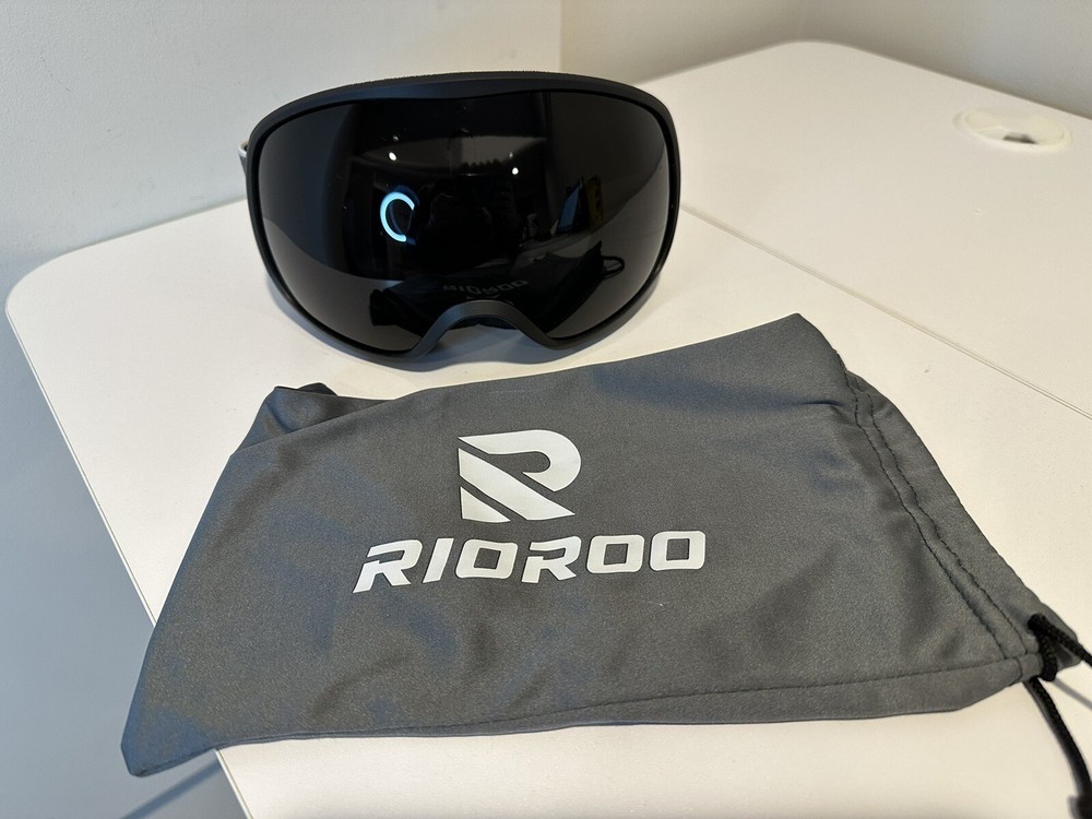 RIOROO Ski Goggles Black