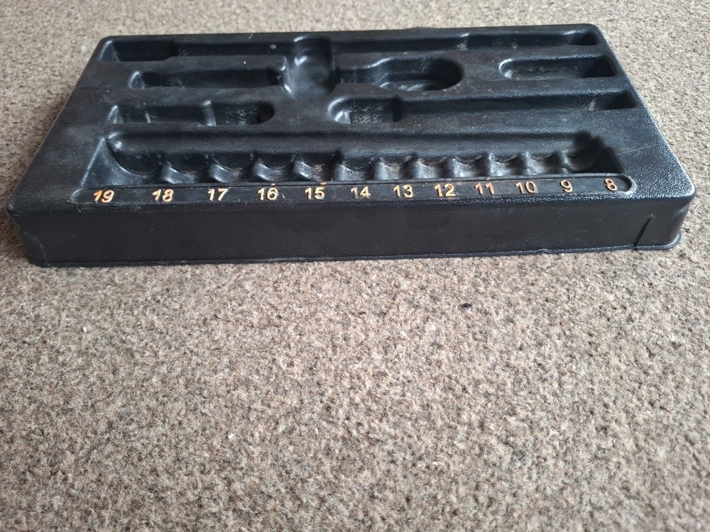 Snap On 3/8 Socket Set Storage Tray Starterset5