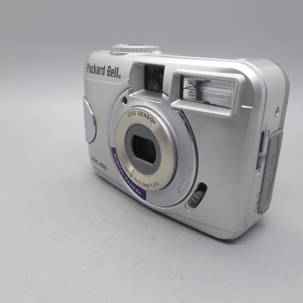 Packard Bell DSC-400 2.1MP Compact Digital Camera Silver Tested