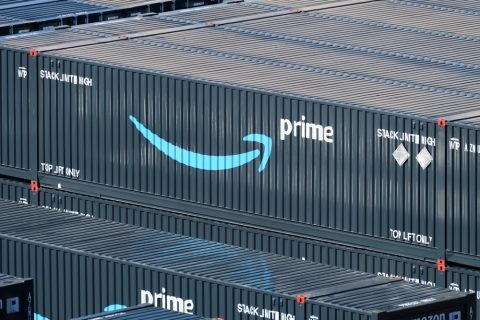 Amazon Prime Container HO 1:64 Scale Decal Set
