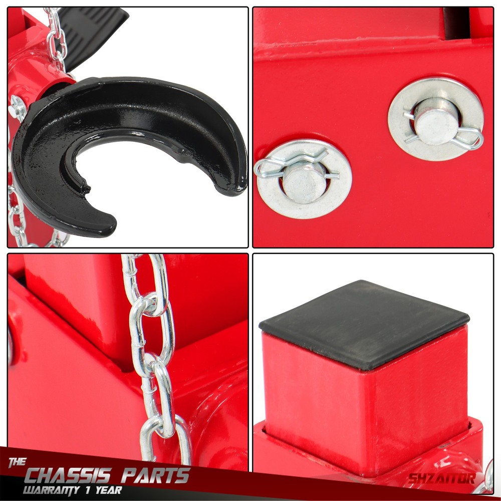 4.5Ton Coil Spring Compressor Auto Strut Hydraulic Compressor Removing Tool Red