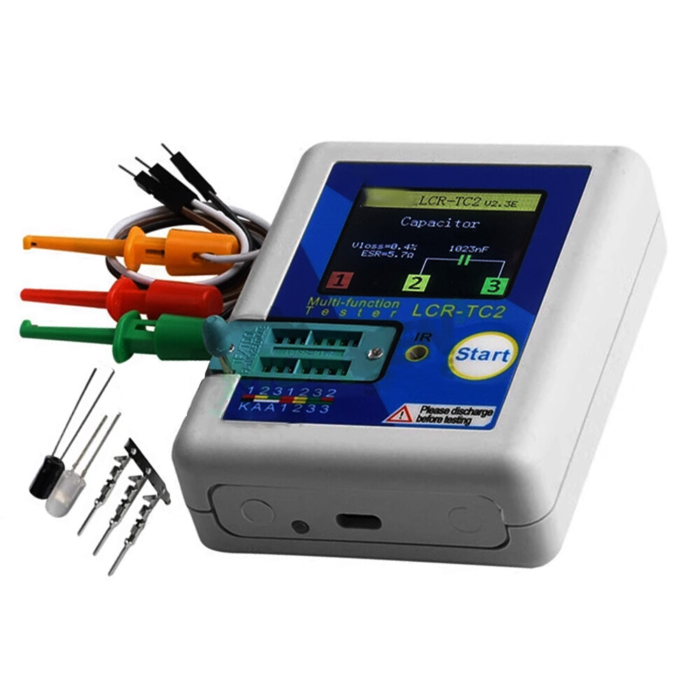 1piece LCR-TC2 Transistor Tester TFT Diode Triode Capacitance Meter