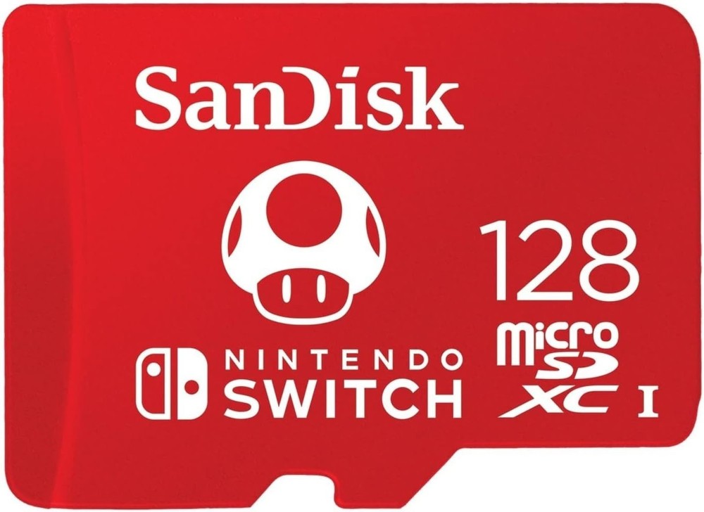 SanDisk 128GB microSDXC Memory Card for Nintendo Switch SEALED
