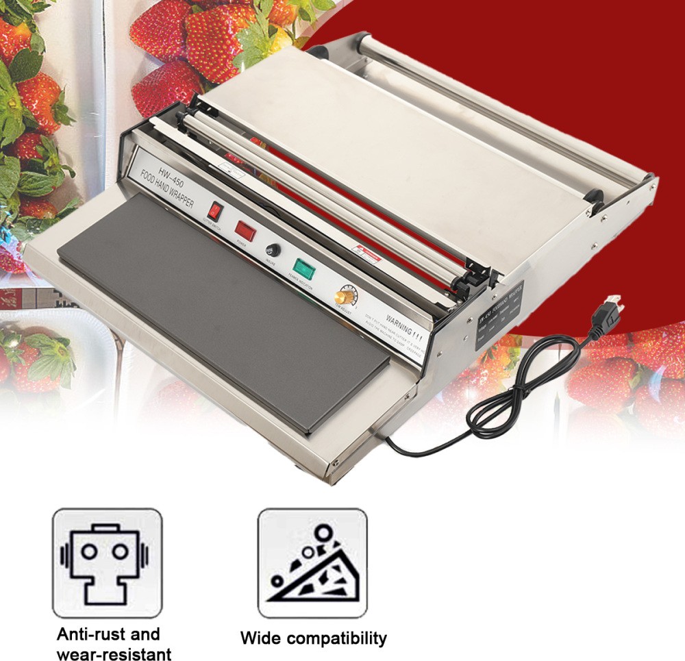Wrapping Machine Packing Machine Hand Fresh Plastic Film Wrapper for Food