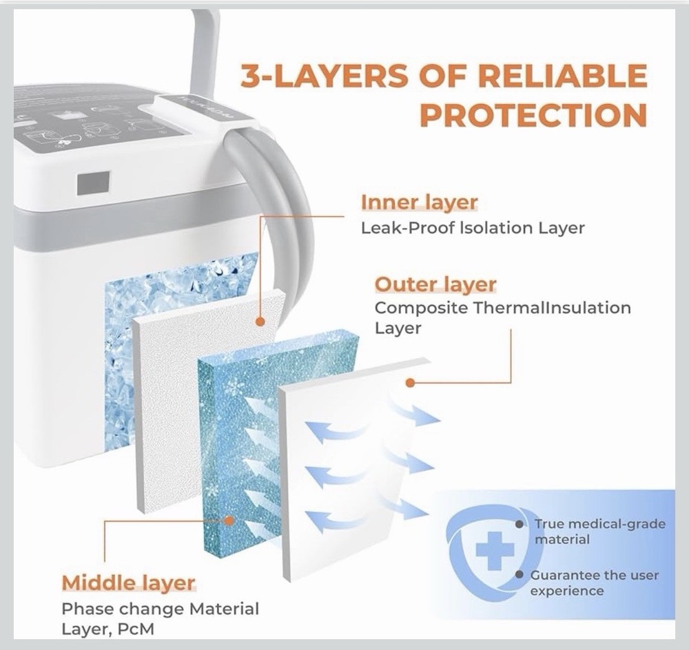 NEW Cold Therapy System, Programable Ice Therapy Machine, Post-Surgery Machine