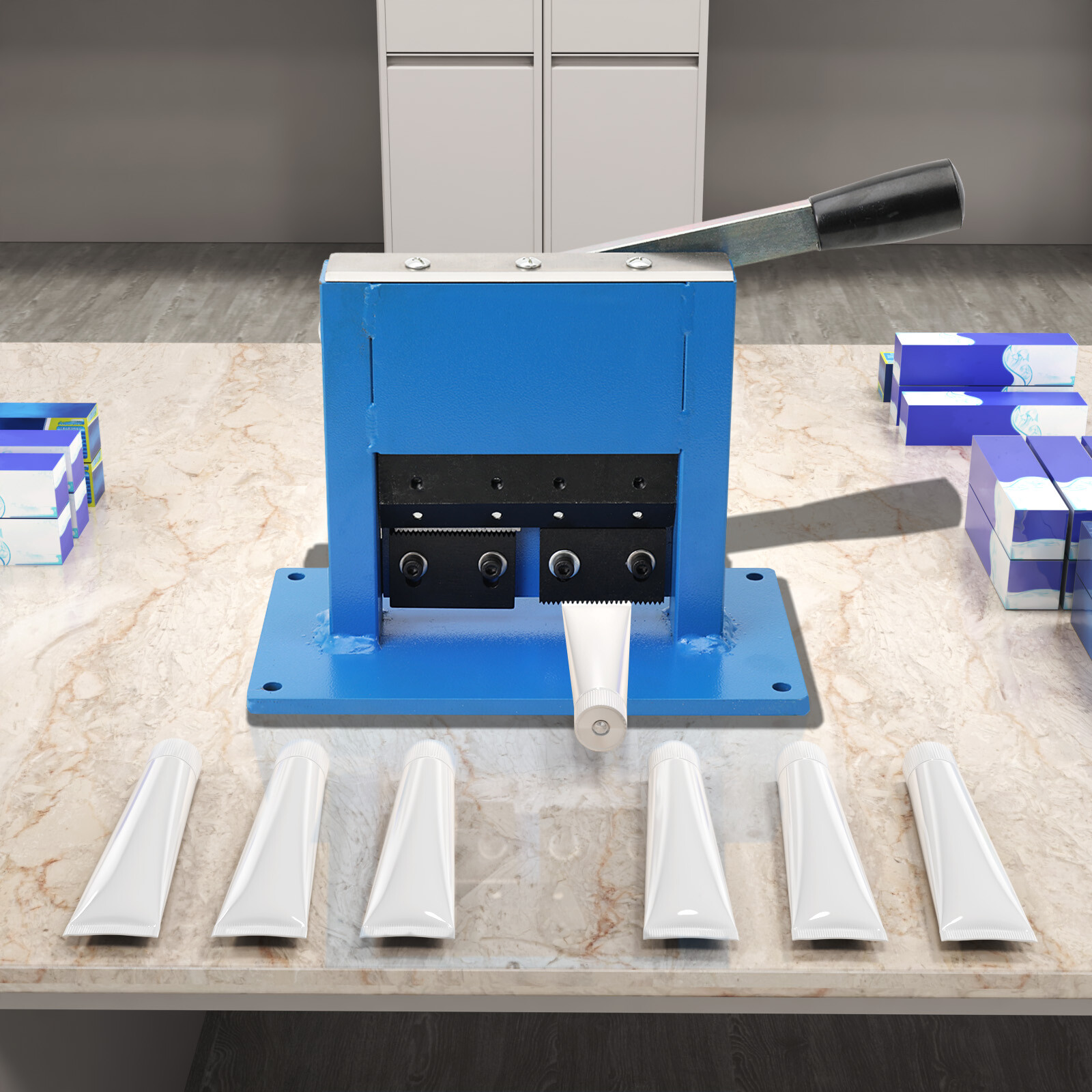 Aluminum Laminate Tube Crimping Sealing machine Manual Heavy Duty Tube Sealer