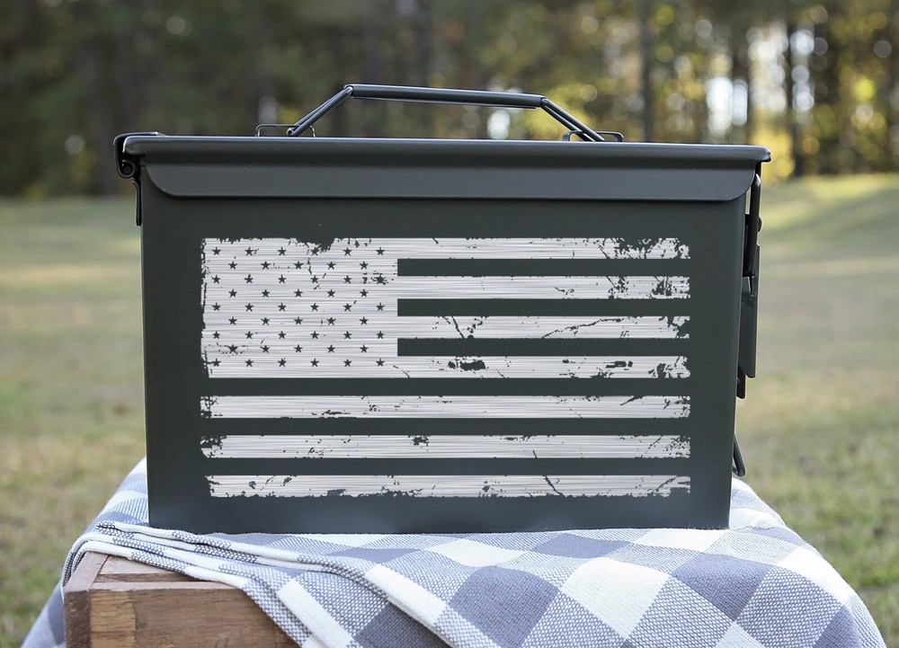 Engraved Steel Ammo Can