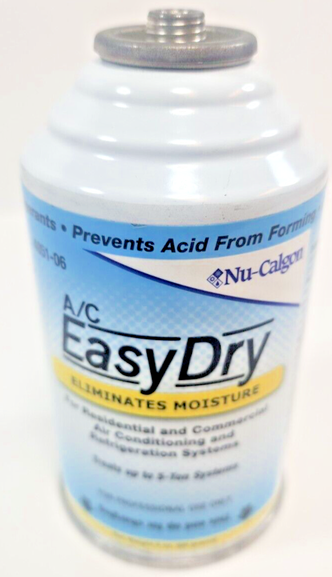 Nu-Calgon 4051-06 A/C EasyDry 3oz Eliminates Moisture (Up to 5 Ton Systems)