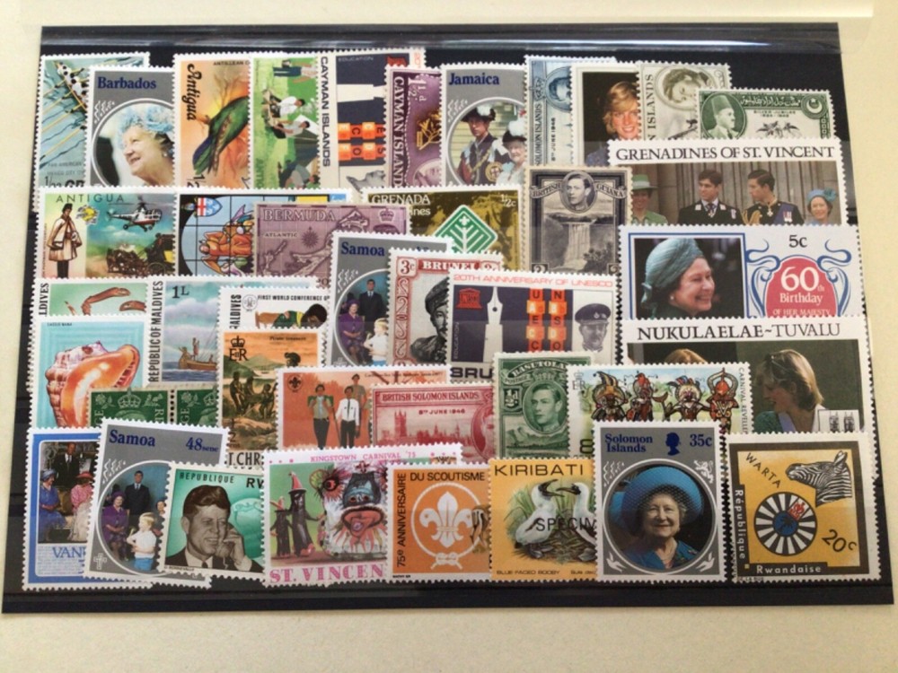World mounted mint or used   stamps A6000