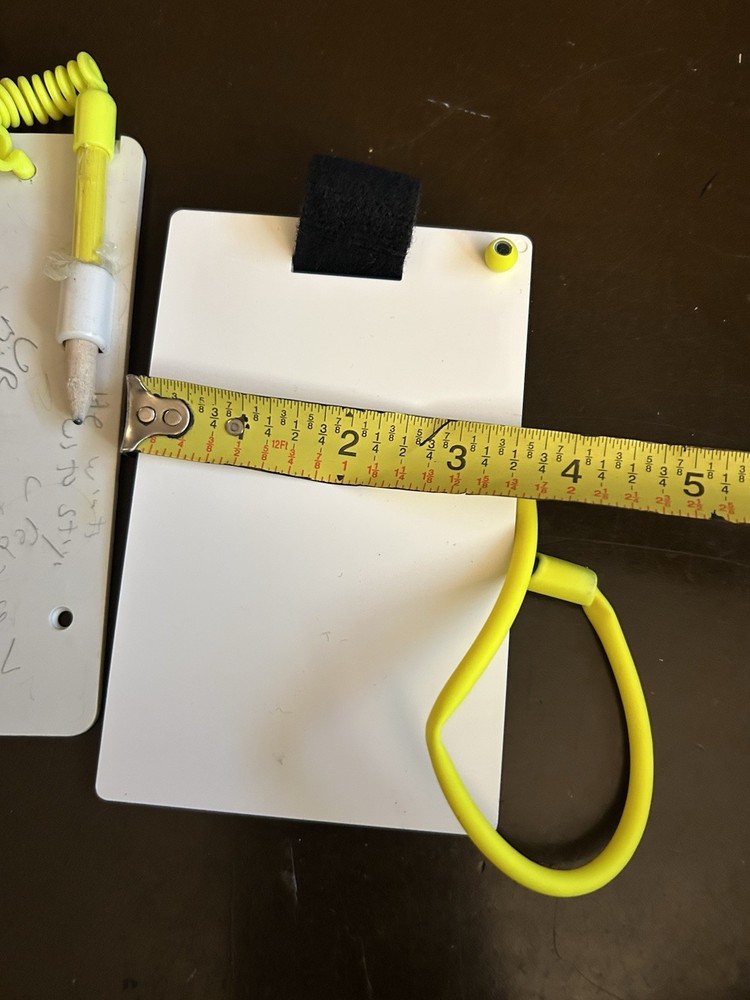 2 Used Diving Slates with Pencils