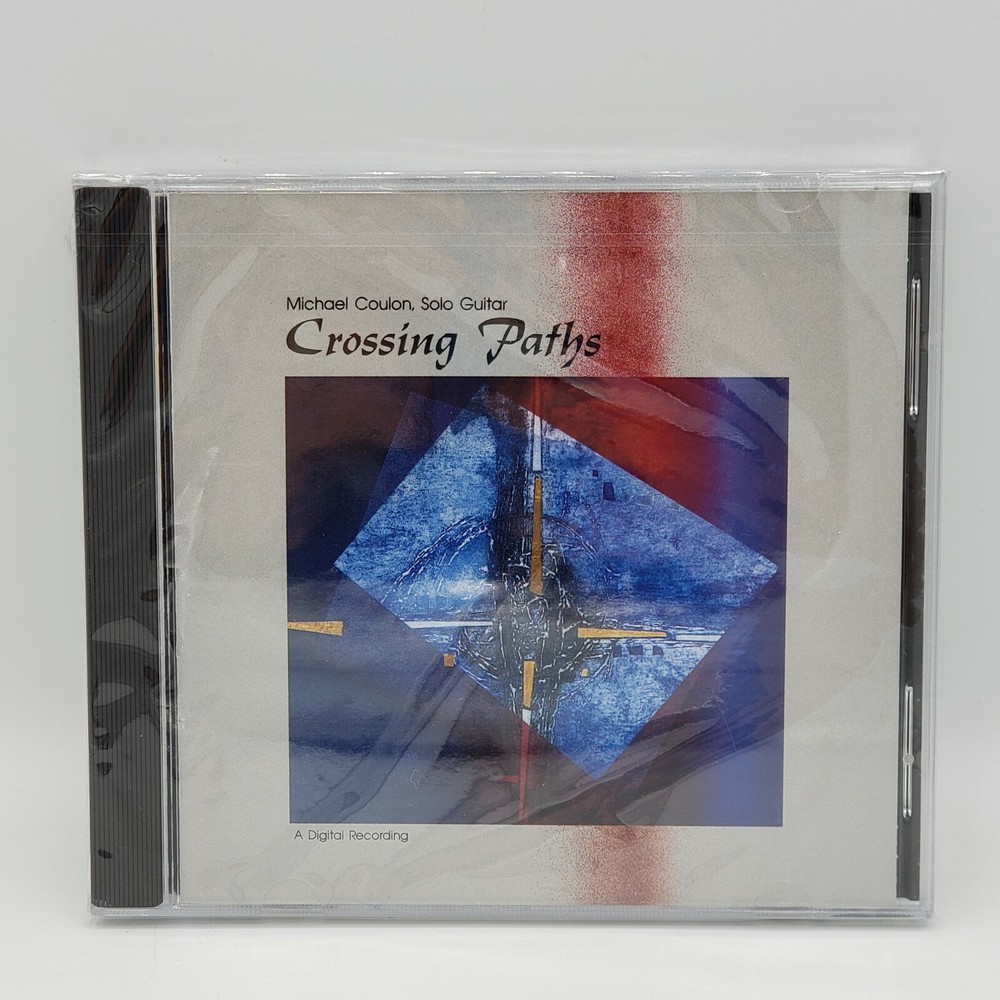 Michael Coulon Solo Guitar Crossing Paths CD 1995 Sealed